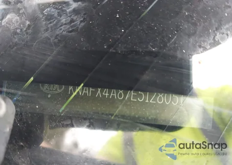 2014 Kia Forte Ex z USA, uszkodzony, nr VIN KNAFX4A87E5128051